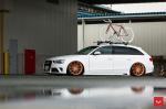Audi A4 Avant 2.0T Quattro on Vossen Wheels (VFS4) 2018 года (JP)
